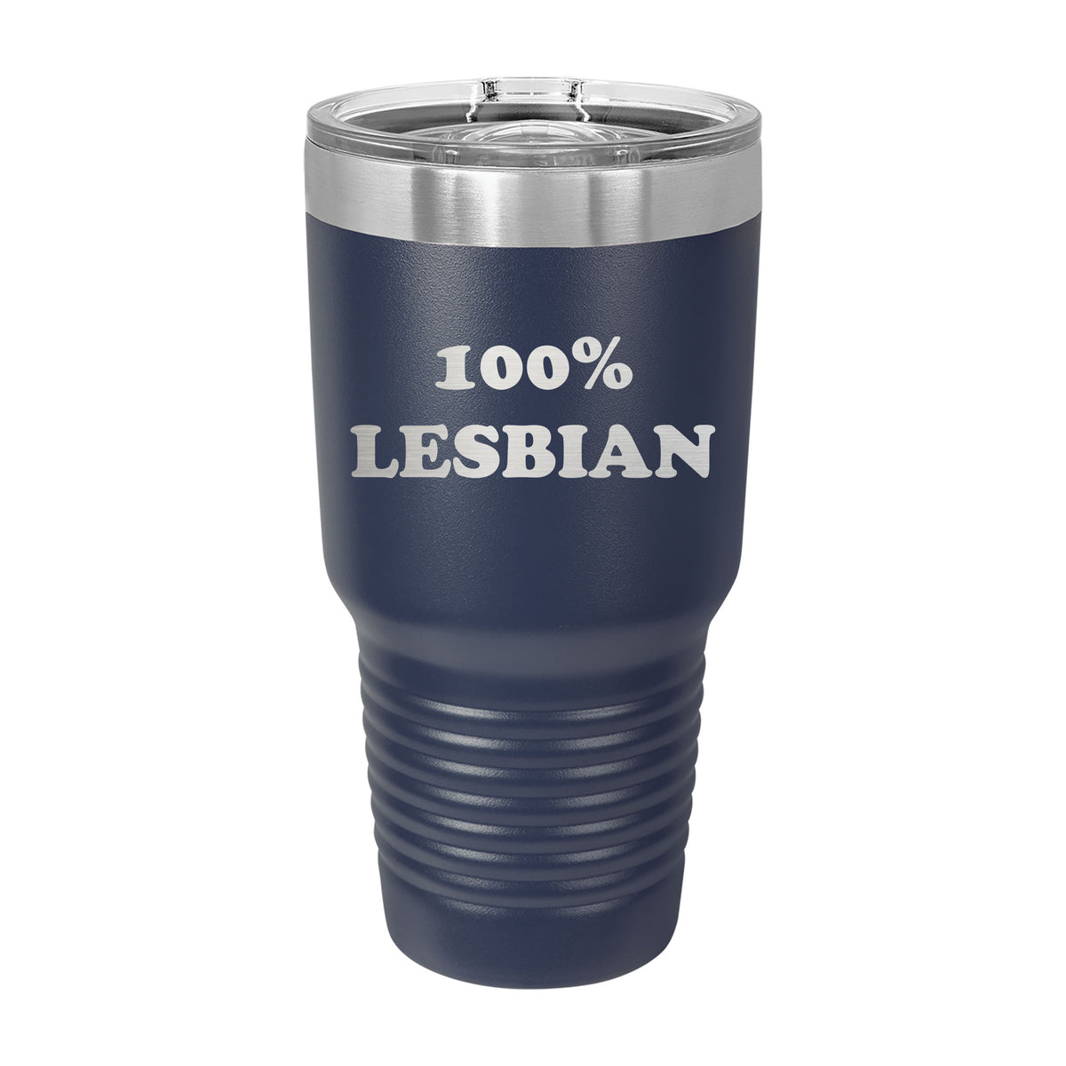 100% Lesbian 30oz Tumbler