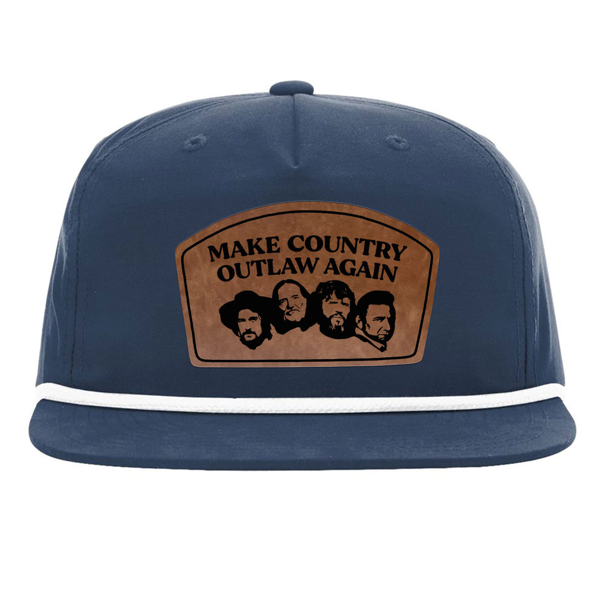 Make Country Outlaw Again Flat Bill Rope