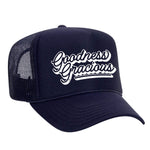 Goodness Gracious Foam Trucker Hat - Navy
