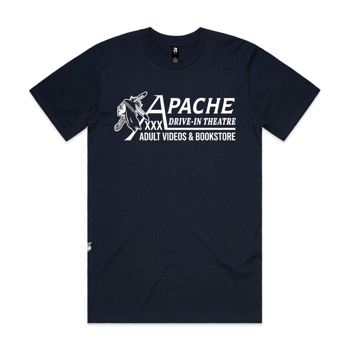 Apache Drive-In Premium Tee - Navy