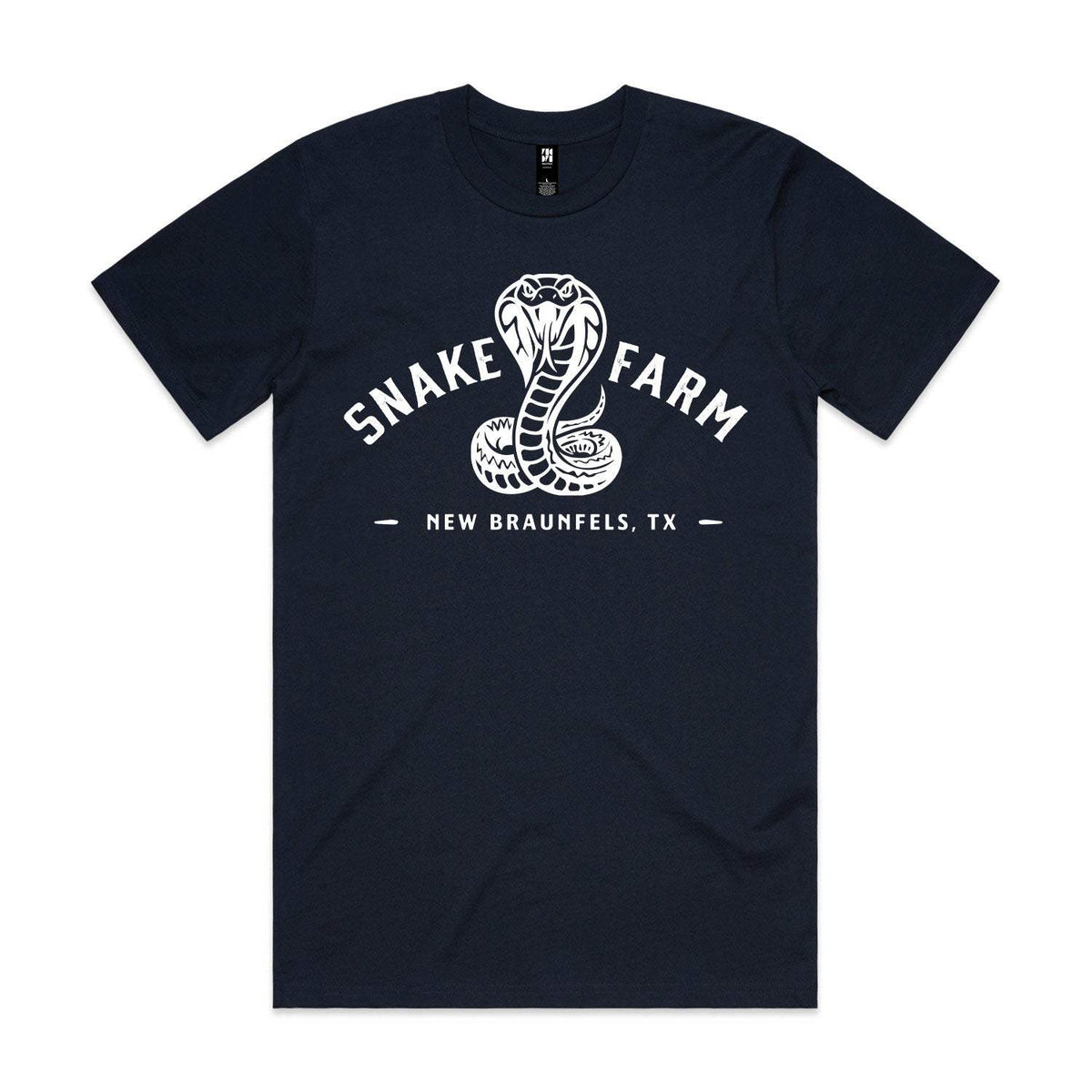 Snake Farm Premium Tee - Navy