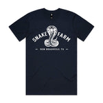 Snake Farm Premium Tee - Navy