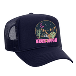 Neon Moon Foam Trucker Hat - Navy