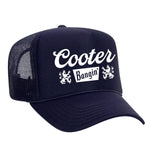 Cooter Bangin Foam Trucker Hat - Navy