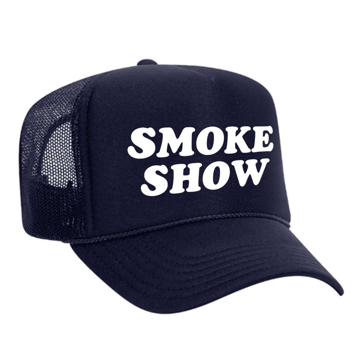 Smoke Show Foam Trucker Hat - Navy / Blue