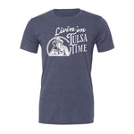 Livin' On Tulsa Time Tee - Navy / Blue
