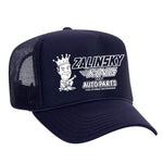 Zalinsky The King Of Auto Parts Foam Trucker Hat - Navy / Blue