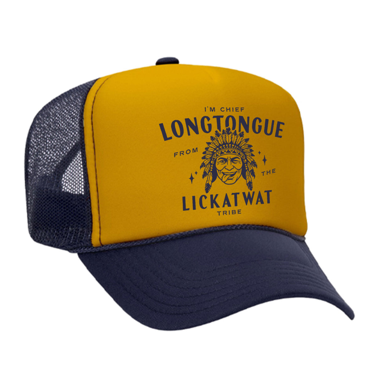 Chief Longtongue Foam Trucker Hat