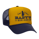 Baby's Got Her Blue Jeans On Foam Trucker Hat - Navy / Gold