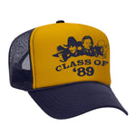 Class Of '89 Foam Trucker Hat - Navy / Gold