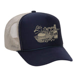 Dumas Walker Foam Trucker Hat Limited Edition - Navy / Tan