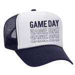 Game Day Foam Trucker Hat - Navy / White