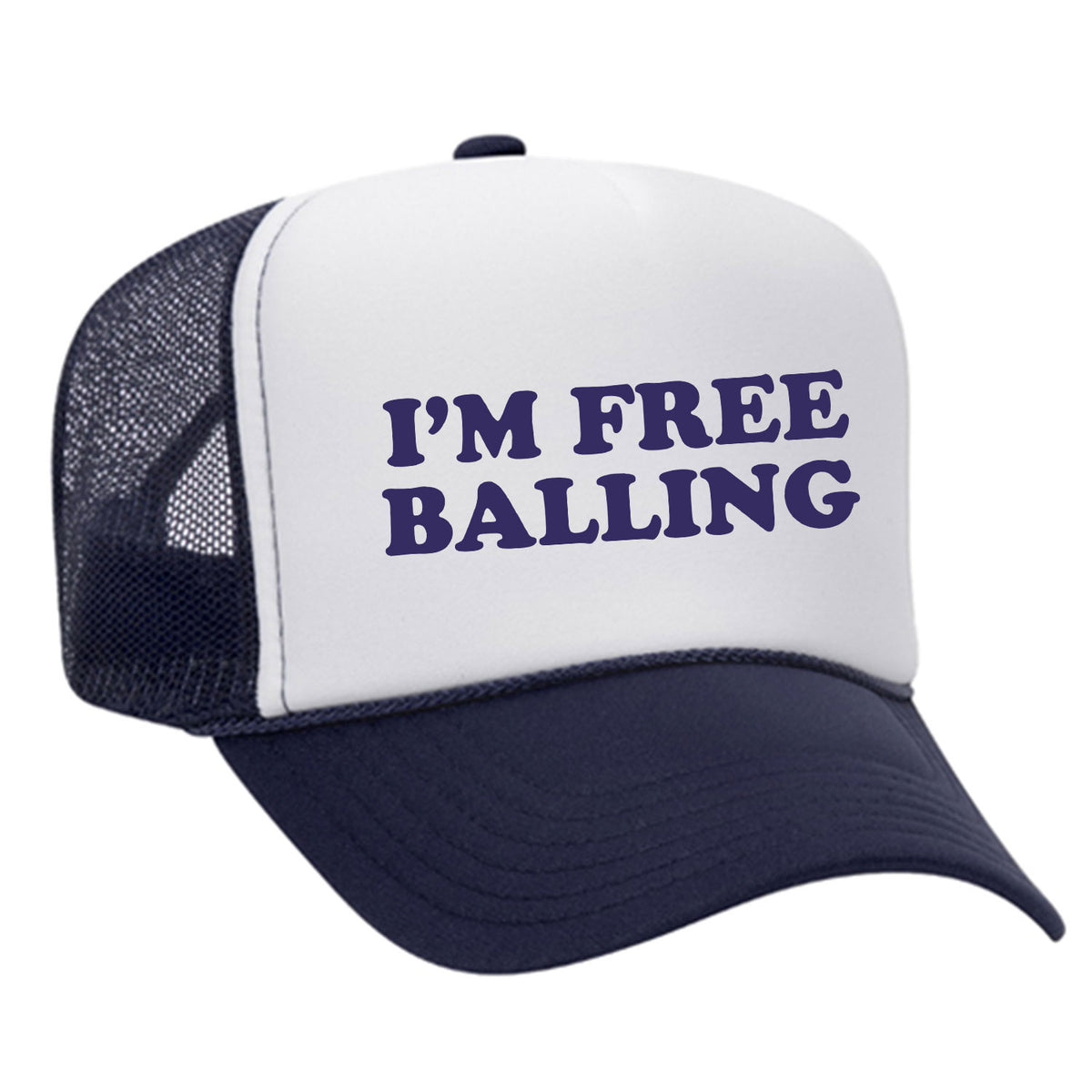 Navy / White