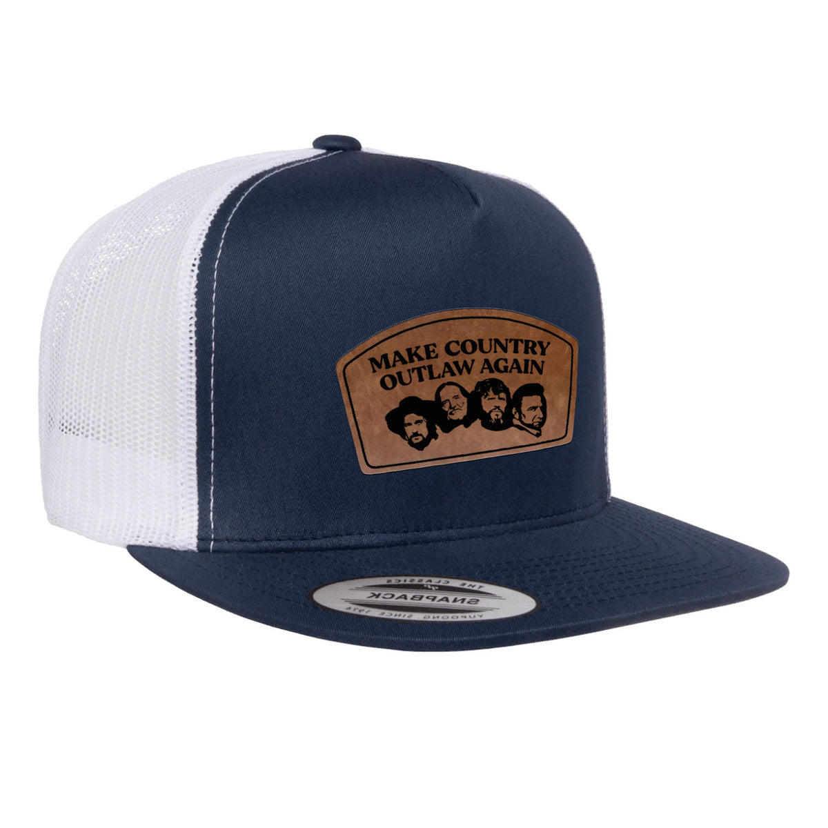 Make Country Outlaw Again Flat Bill Trucker Hat