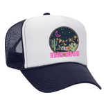 Neon Moon Foam Trucker Hat Navy/White Sale - Navy / White