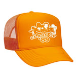 Class Of '89 Foam Trucker Hat - Neon Orange