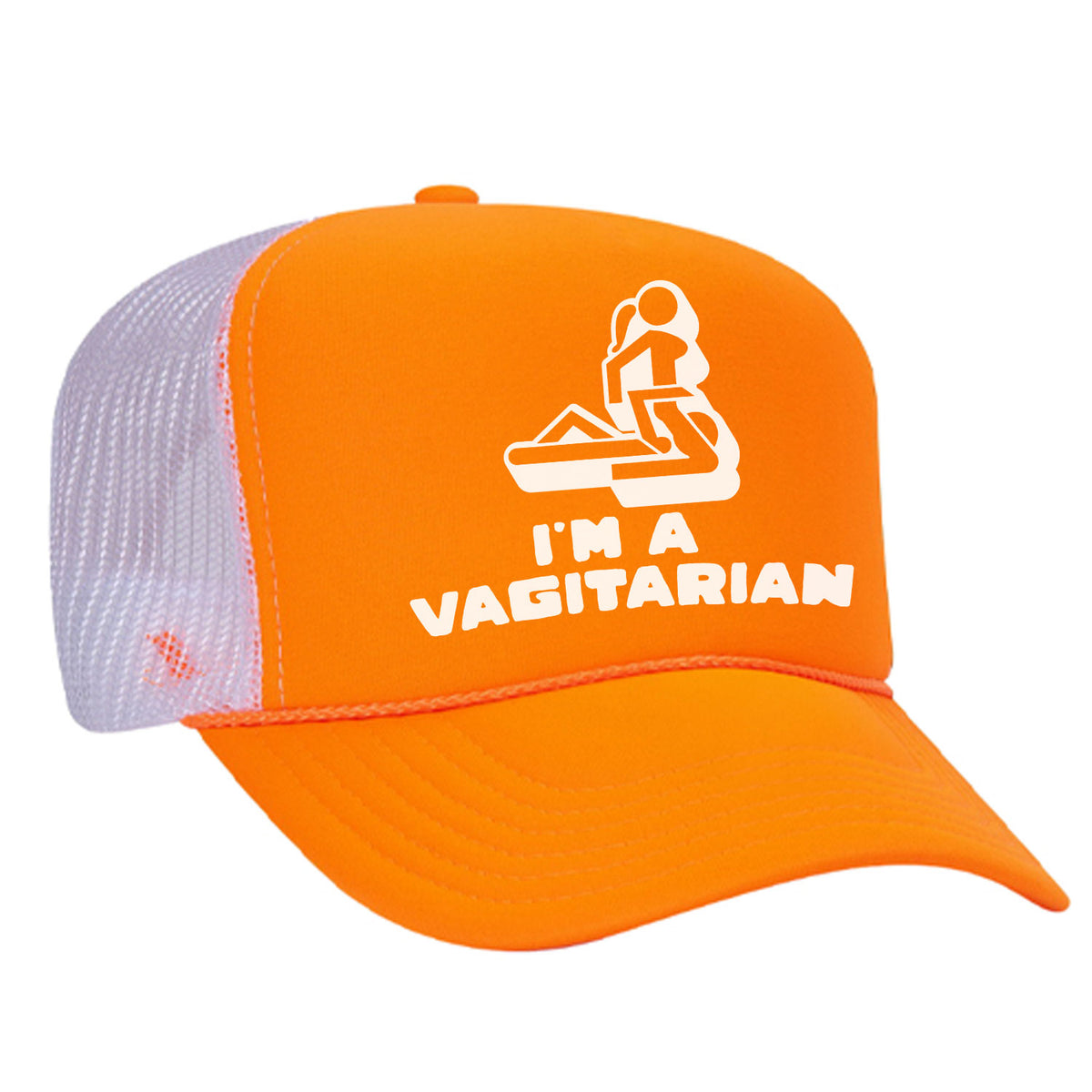 I'm A Vagitarian Foam Trucker Hat