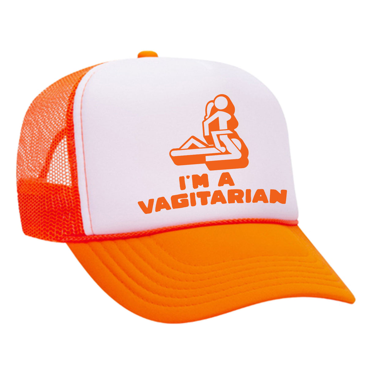 I'm A Vagitarian Foam Trucker Hat