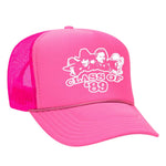 Class Of '89 Foam Trucker Hat - Neon Pink