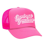 Goodness Gracious Foam Trucker Hat - Neon Pink