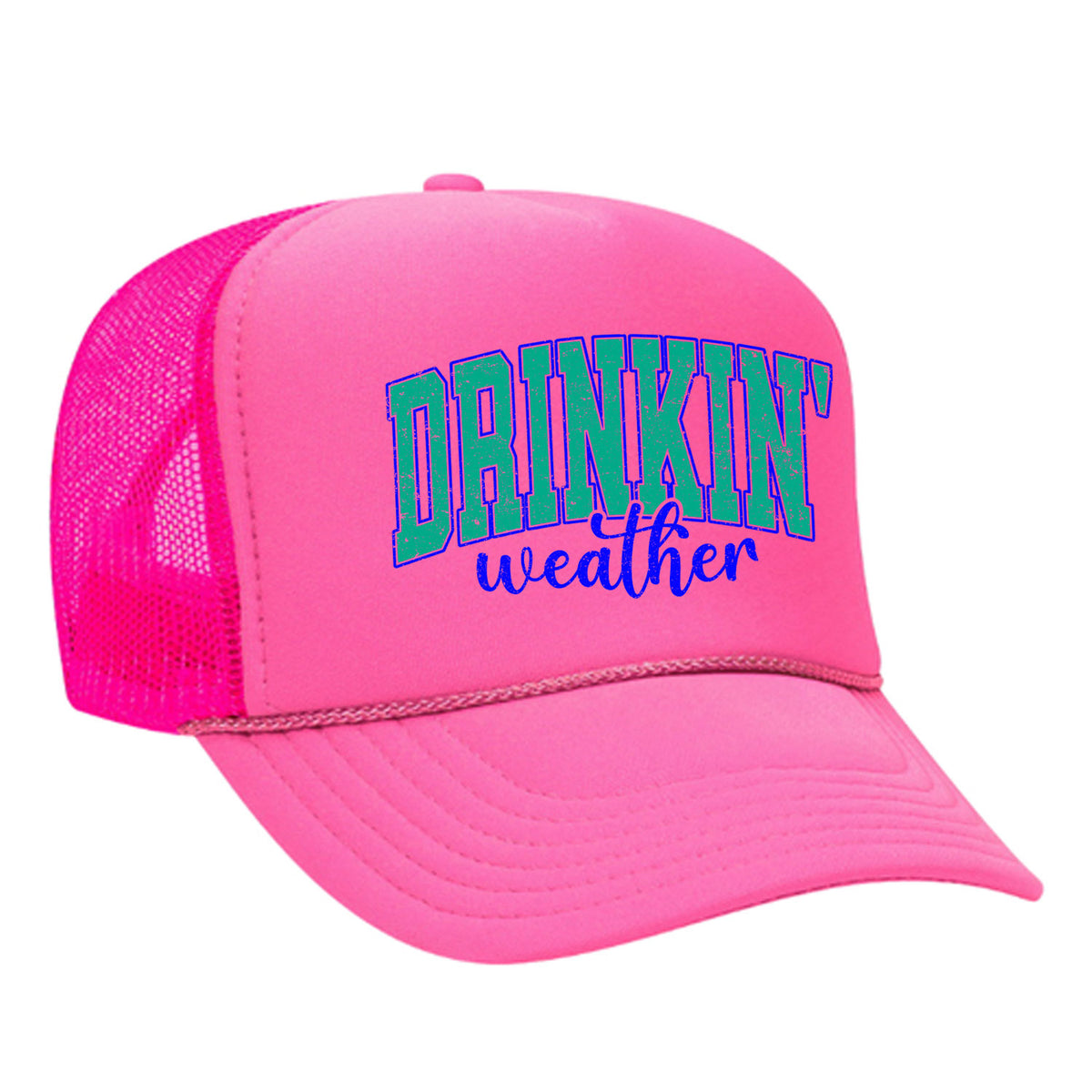 Drinkin' Weather Foam Trucker Hat