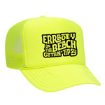 Errbody On The Beach Gettin' Tipsy Foam Trucker Hat