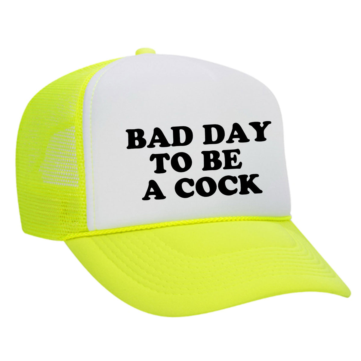 Neon Yellow / White