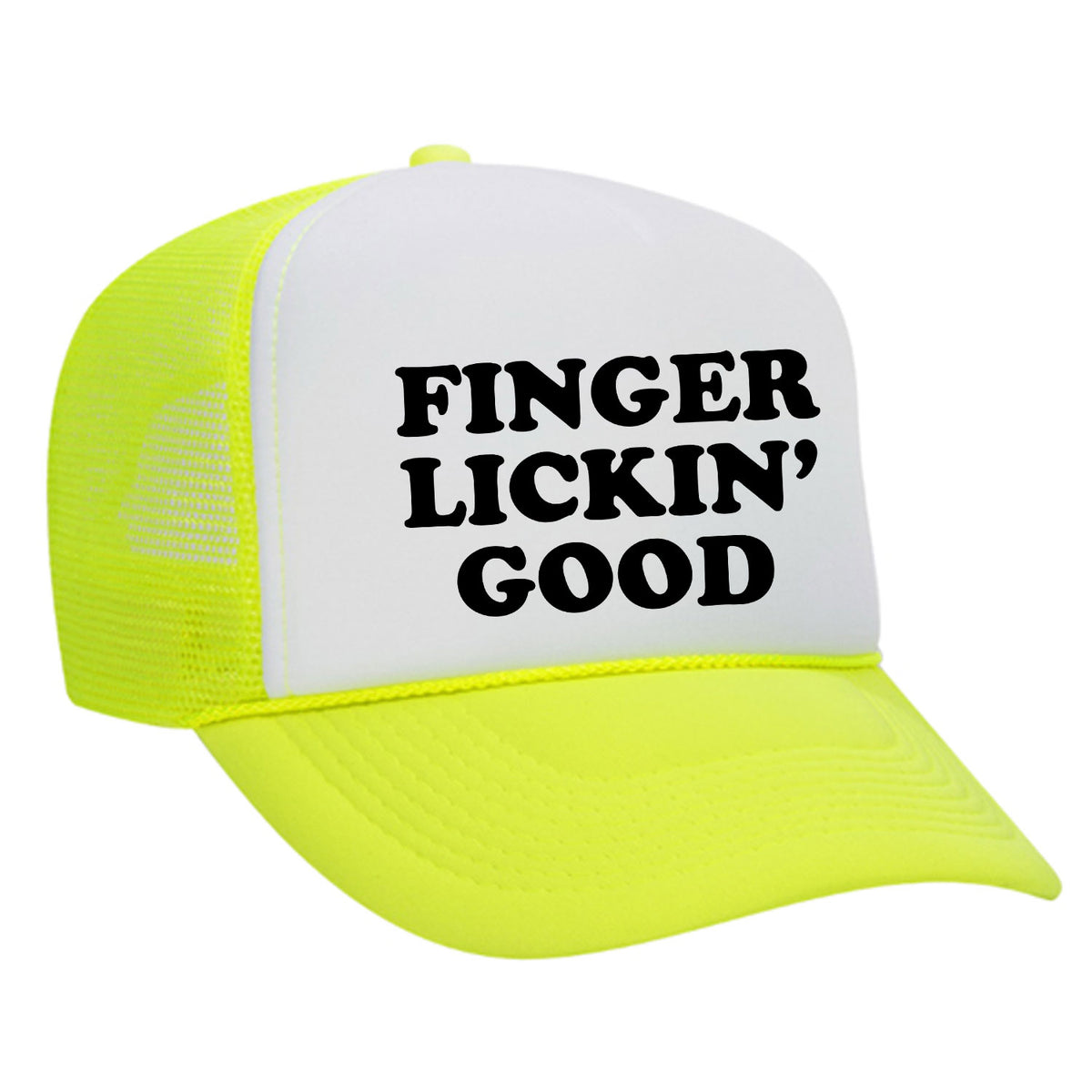 Neon Yellow / White