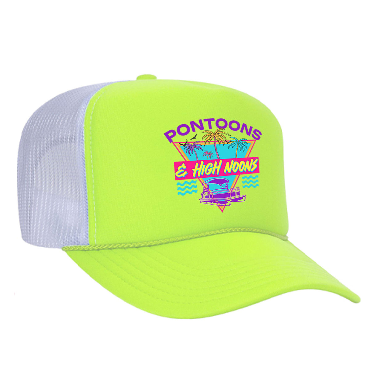Pontoons and High Noons Foam Trucker Hat