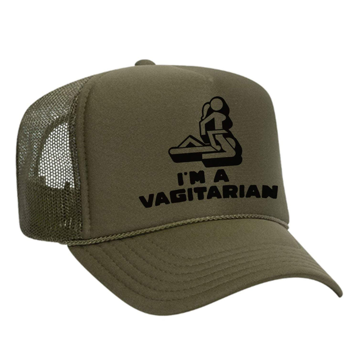 I'm A Vagitarian Foam Trucker Hat