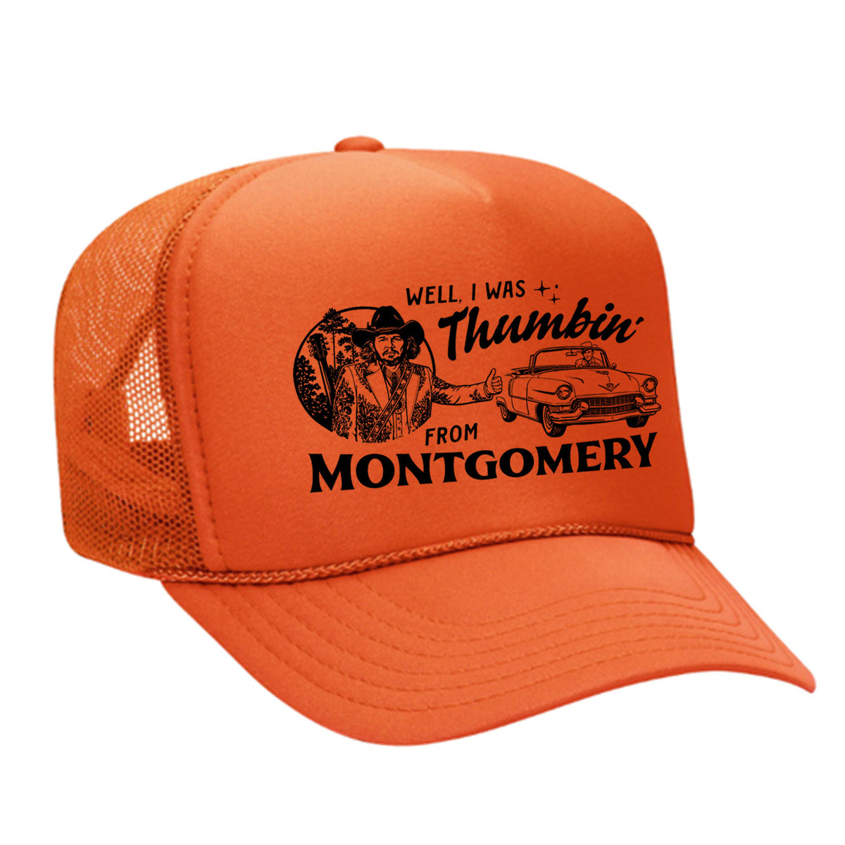 Thumbin' From Montgomery Foam Trucker Hat