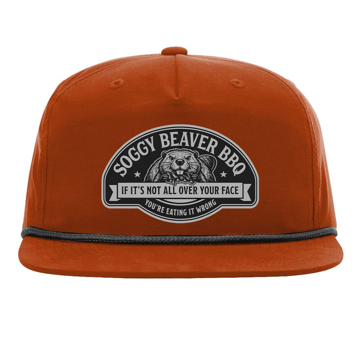 Soggy Beaver BBQ Flat Bill Rope