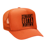 Straight Outta Coffin Foam Trucker Hat