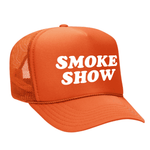 Smoke Show Foam Trucker Hat - Orange