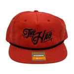 The Hag Embroidered Flat Bill Hat