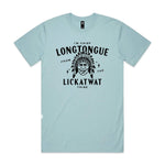 Chief Longtongue Premium Tee - Pale Blue