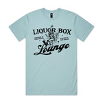 The Liquor Box Lounge Premium Tee - Pale Blue