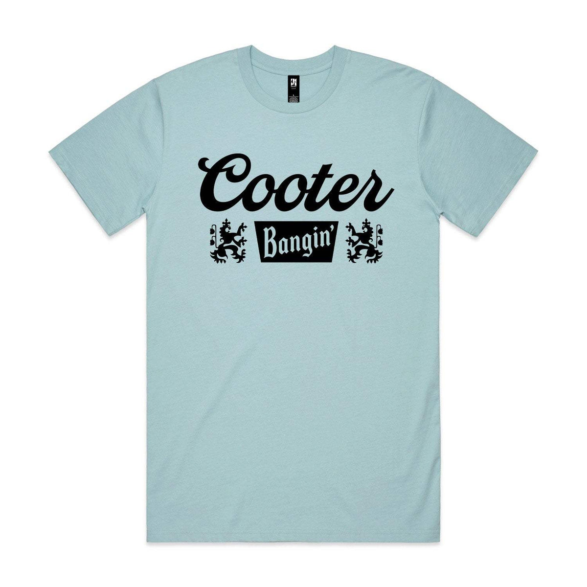 Cooter Bangin Premium Tee - Pale Blue