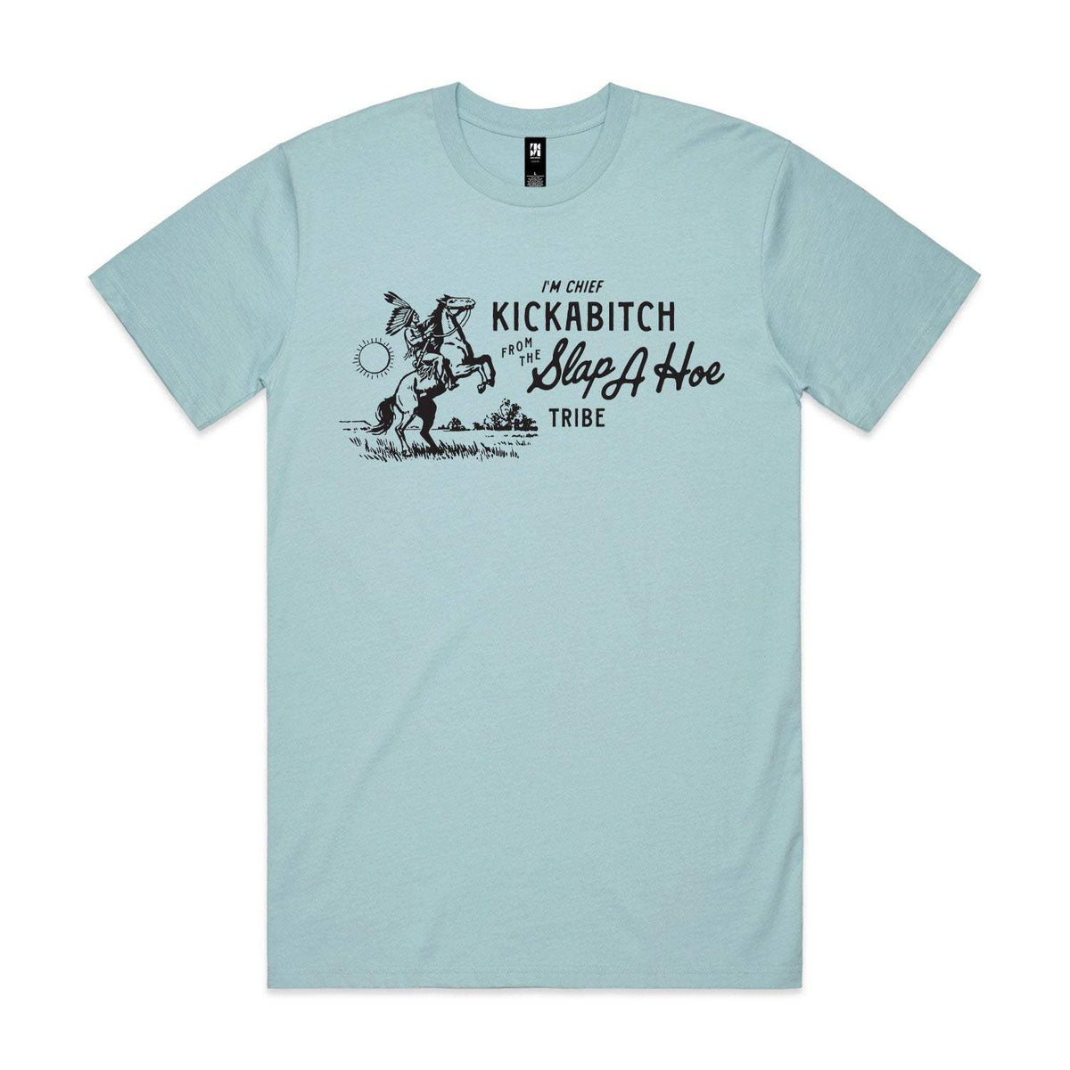 Chief Kickabitch Premium Tee - Pale Blue