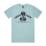 Snake Farm Premium Tee - Pale Blue