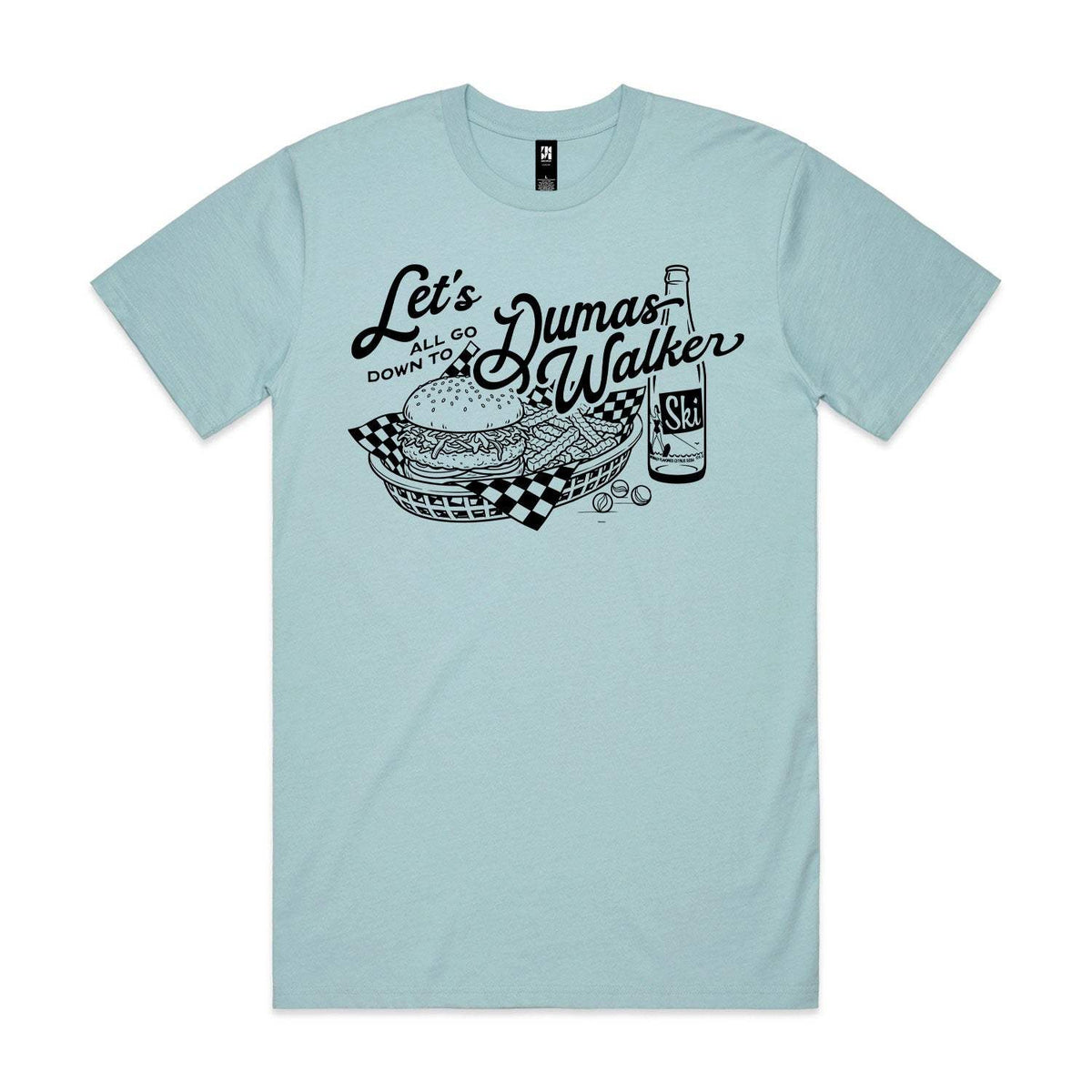 Dumas Walker Premium Tee - Pale Blue