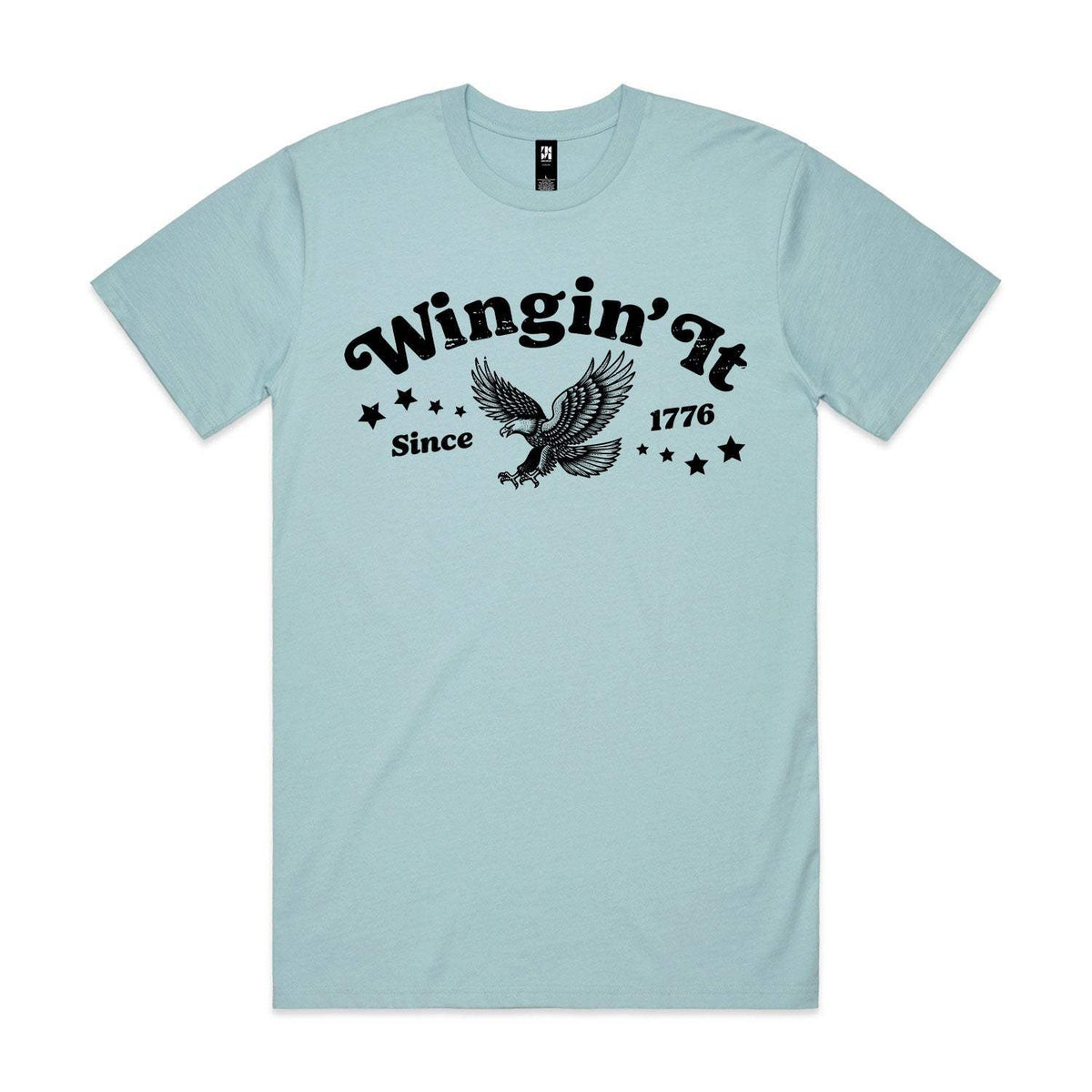 Wingin' It Premium Tee - Pale Blue