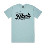Crank The Hank Premium Tee - Pale Blue