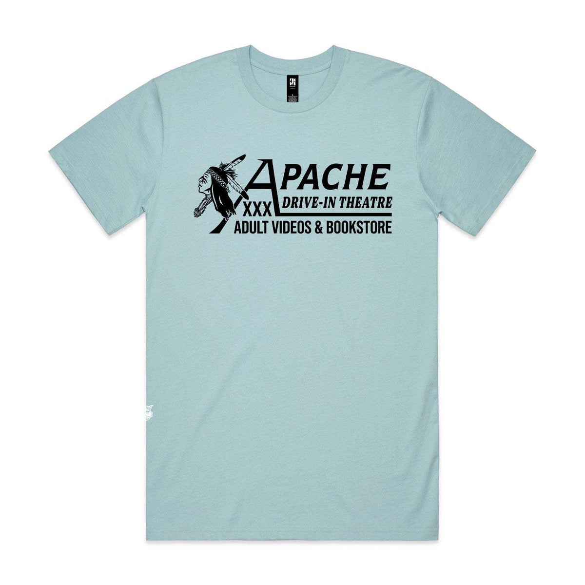 Apache Drive-In Premium Tee - Pale Blue