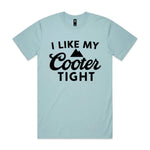 Cooter Tight Premium Tee - Pale Blue