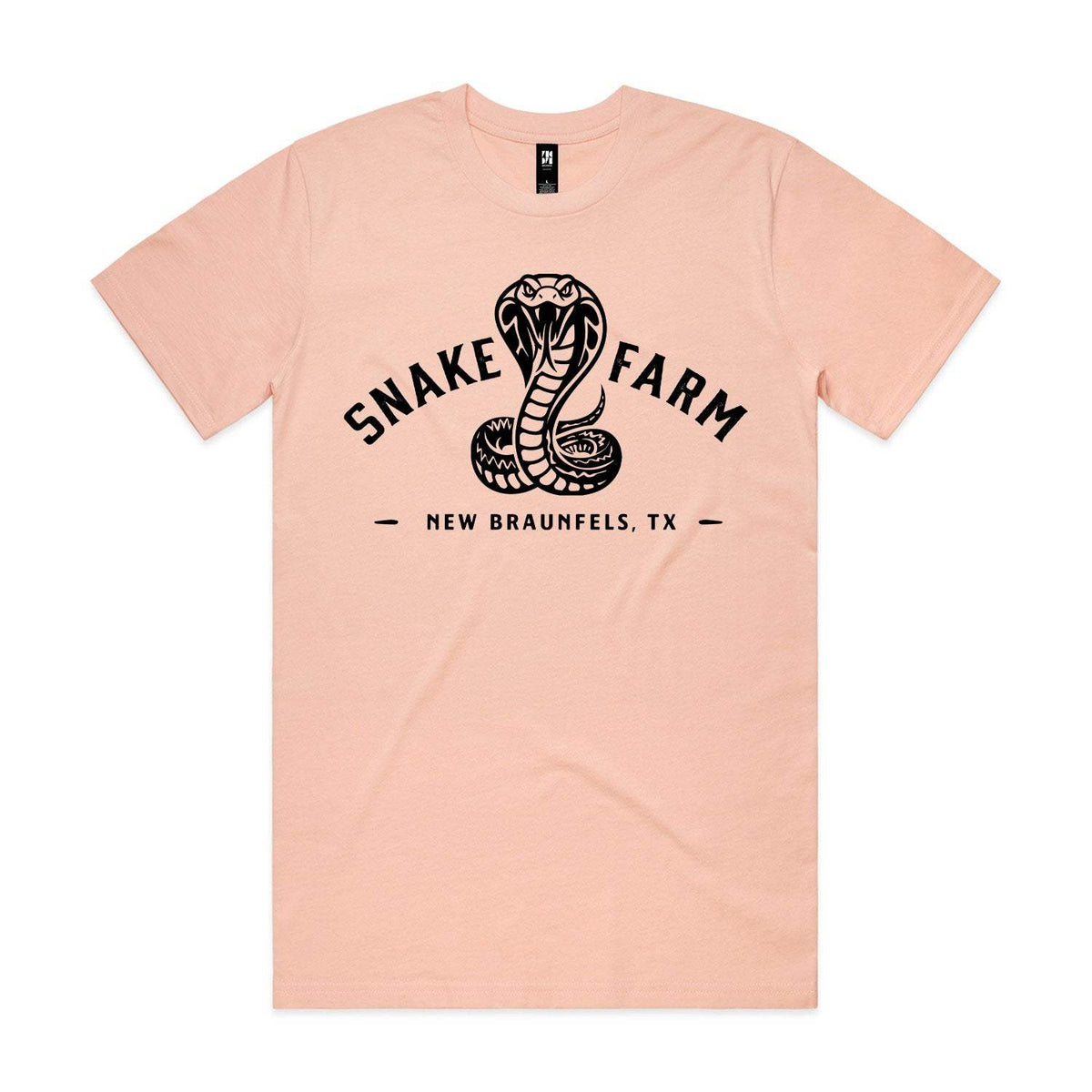 Snake Farm Premium Tee - Pale Pink