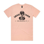 Snake Farm Premium Tee - Pale Pink