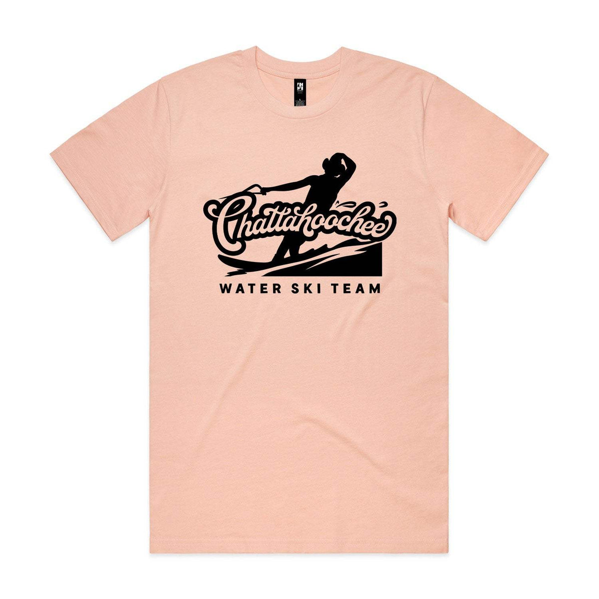 Chattahoochee Ski Team Premium Tee - Pale Pink