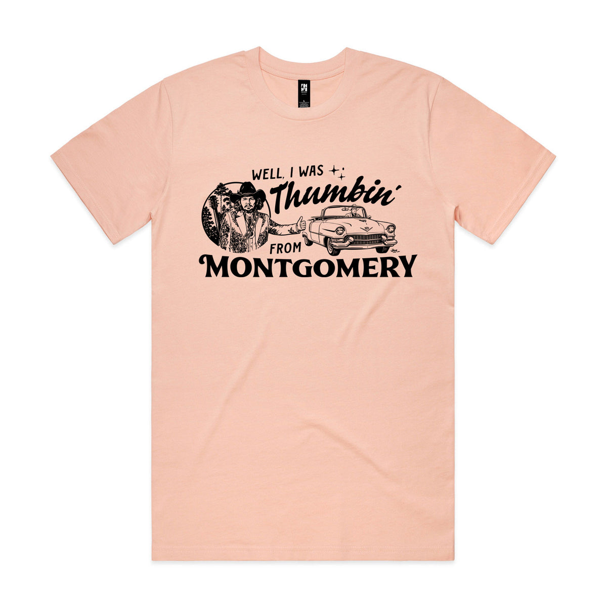 Thumbin' From Montgomery Premium Tee