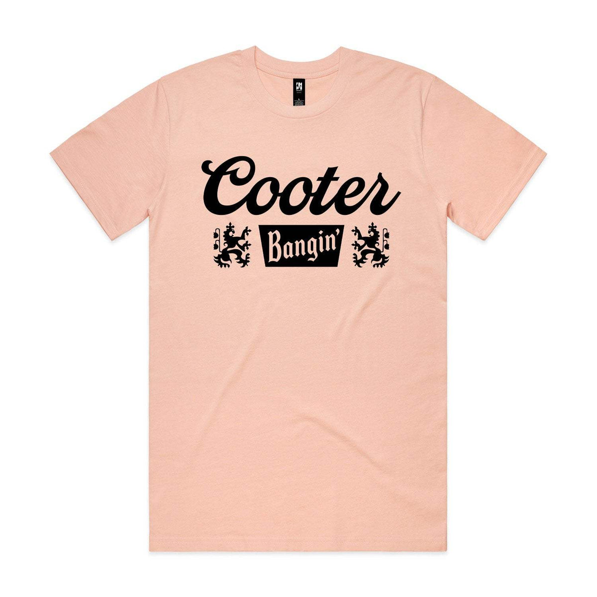 Cooter Bangin Premium Tee - Pale Pink
